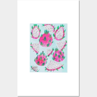 Dragon fruit illustration Posters and Art